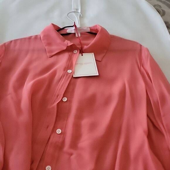 Carolina Hererra   unic rare  find blouse, REASONABLE offers accepted - Picture 16 of 16